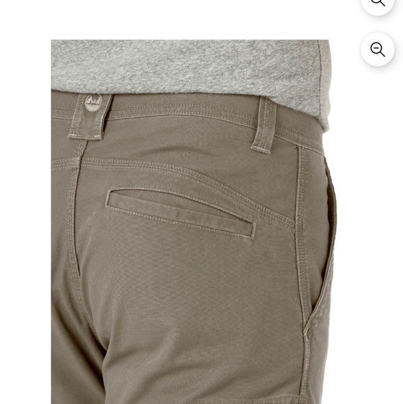 🛠️ Wrangler  Frontier  Rugged outdoor Utility Pants With UPF+50.   34 X 32 - Picture 4 of 12